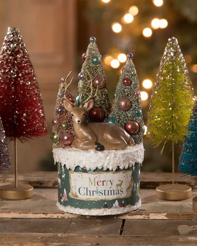 Jeweled Deer On Box